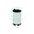 MAHLE Фильтр масляный, OX 350/4D MAHLE Фильтр масляный, OX 350/4D
